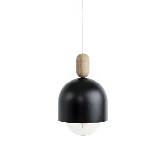 Lampa wisząca Loft Ovoi czarna